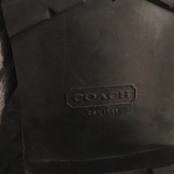 Vintage Coach Black Boot - Picture 8 of 8